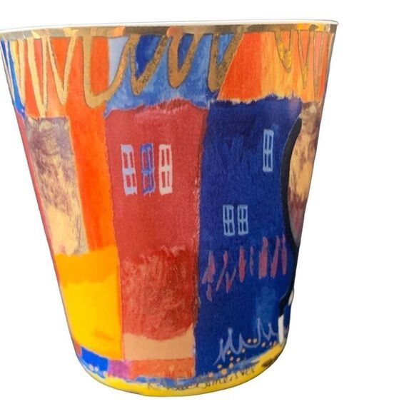 Vintage Goebel Germany Rosina Wachtmeister Passiggiata Cat Tea Light Holder - Picture 7 of 9